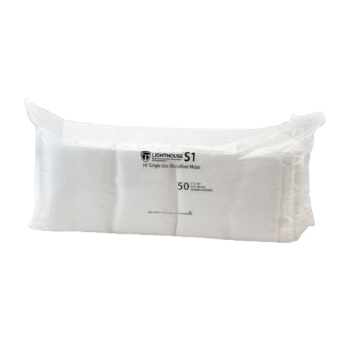 Lighthouse S1 Disposable Mop Pads, 16"